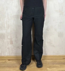 Kjus Formula Dermizax Black Ski Snowboard Women's Snow Pants Size M - Picture 1 of 15