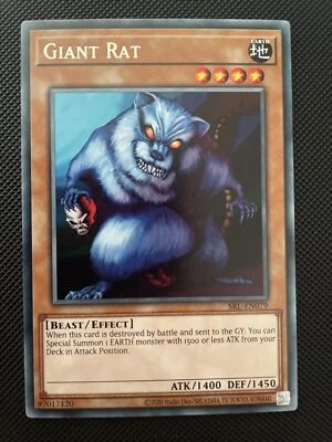 Giant Rat - SRL-EN079 - Rare - YuGiOh 25th Reprint - Image 1 of 2