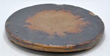 Antique Sand Stone Chapati Bread Rolling Plate Original Fine Floral Hand Carved