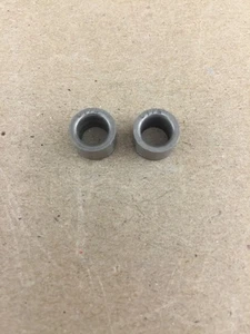 (2) McMASTER-CARR Press-Fit Drill Bushing, 0.25" (1/4") ID, 3/8" OD, 1/4" Length - Picture 1 of 6