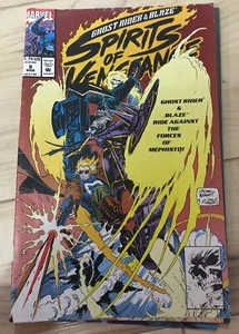 Ghost Rider Blaze Spirits of Vengeance #8 Marvel 1993 - Picture 1 of 6