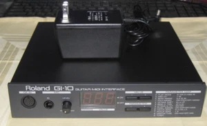 Roland GI-10 MIDI Interface for Guitar Synth black working JP - Picture 1 of 6