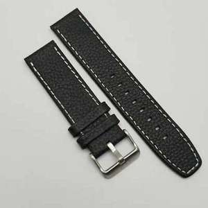 22 mm Police Strap Genuine Leather Men’s Watch Band strap - Picture 1 of 6