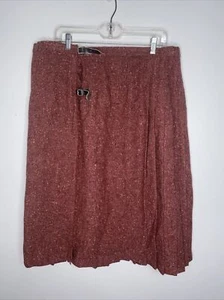 Vintage Moffat Weavers Tweeds & Tartans Scotland Wool Pleated Skirt Sz 14 - Bild 1 von 6