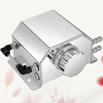  Universal 1L alluminio auto cattura olio può automobili veicolo serbatoio olio - Immagine 1 di 4