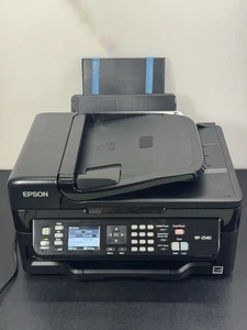 Epson WF-2540 All-in-One Inkjet WiFi Color Printer Scanner Fax Office Needs Ink - Picture 1 of 23