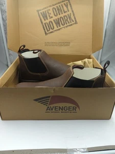 Avenger Foreman Composite Toe Electric Hazard PR Romeo Herren Braun Weite Stiefel 11E - Bild 1 von 5