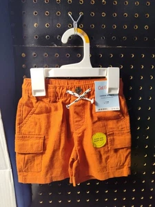 Cat & Jack 18M Cargo Shorts flexibler Kordelzug - Bild 1 von 4