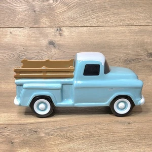 Chevrolet 3100 Pickup Truck Keramik Teleflora Geschenk Pflanzgefäß Mid Century GM - Bild 1 von 12