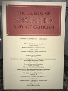 The Journal of Aesthetics and Art Form: Vol 63, No. 2 - Spring 2005 - Imagen 1 de 3