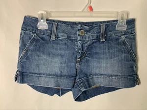 Pantalones cortos de mezclilla para mujer American Eagle talla 2 - azul - 29" x 2" - Imagen 1 de 4