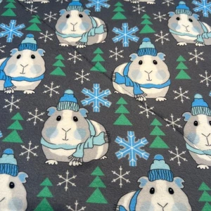 Guinea Pig Winter Piddle Pads Set 2 Fleece 11" New Most Popular Design Washable - Picture 1 of 3