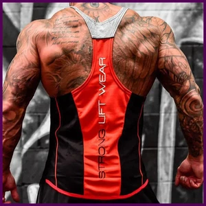 Mode Neu Herren Weste Sport Fitness Ärmellose Weste Sommer Freizeit Oversized. - Bild 1 von 38