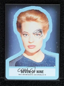 2014 Rittenhouse Star Trek Aliens Stickers Seven of Nine #S2 0g81 - Picture 1 of 3