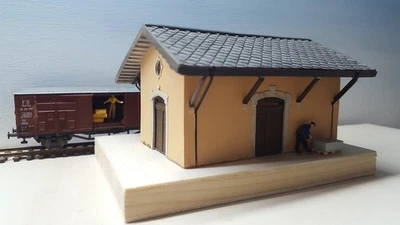 FS Magazzino Merci in Italiano Style, HO / HOm - Image 1 of 4