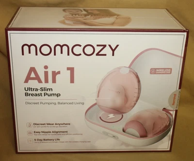 Momcozy Air 1 Ultra-Slim Wearable Electric Breast Pump New In Box Sealed! - Image 1 of 4