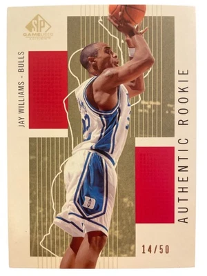 2002 Upper Deck SP Game Used /50 Jay Williams Authentic Rookie Card #103 Duke - Image 1 of 2