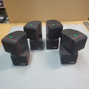 4 altavoces Bose Acoustimass Double Cube Redline (probados y funcionando) - Imagen 1 de 3