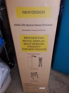 Rodillo plegable Able Life Space Saver caminante negro nogal - Imagen 1 de 2