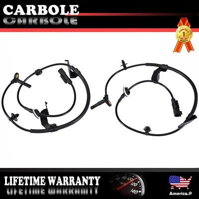 2x Sensor de velocidad de rueda ABS delantero para Jeep Compass Patriot 2007-2014 Dodge Caliber Foto 1 de 4