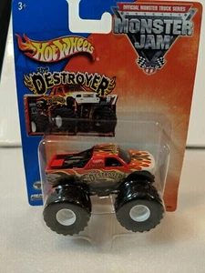 Hot Wheels Monster Jam Monster Truck THE DESTROYER #7 rot Die Cast Maßstab 1:64 - Bild 1 von 6