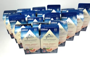 20 Glade Aromatherapy Cool Mist Diffuser Refill Spark Energy Grapefruit Mint - Picture 1 of 8