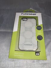 Pure Gear Motif Series Slim Shell - iPhone 5/5s/SE - grey circles