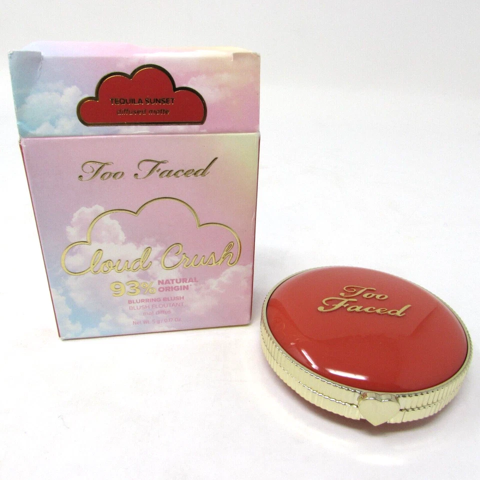 Too Faced Cloud Crush Blurring Blush in Tequila Sunset-Muted Peach
