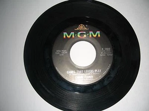 Pop 45 Connie Francis - Spanish Nights And You / Games That Lovers Play VG 1966 - Picture 1 of 4