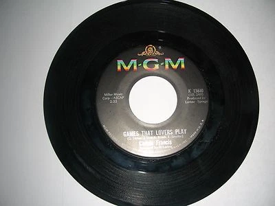 Pop 45 Connie Francis - Spanish Nights And You / Games That Lovers Play VG 1966 - Image 1 of 4