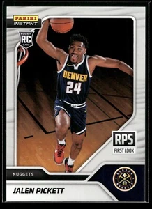 2023-24 Panini Instant Jalen Pickett RPS First Look 1/230 SP Nuggets #RPS-31 RC - Imagen 1 de 2