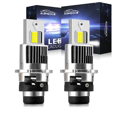 For 2014-2016 Infiniti Q60 LED Headlight Hi Low Beam Bulbs Kit Super Bright 24V - Image 1 of 4