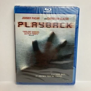 Playback 2012 Blu-Ray Christian Slater Johnny Pacar Brand New Sealed - Picture 1 of 9