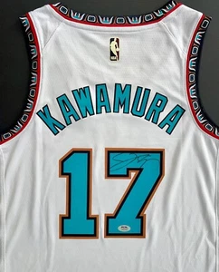 Yuki Kawamura signed handsigniert Memphis Grizzlies Trikot PSA/DNA Coa Japan - Bild 1 von 4