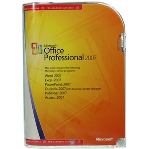 Microsoft Office Professional 2007 For Windows, Academic Use - Picture 1 of 12