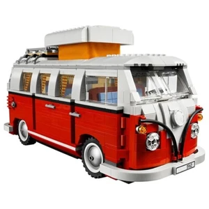 VW T1 Wohnmobil Bus Modellauto l 1332 Teile Baustein-Set, Fahrzeug, Geschenk - Bild 1 von 6