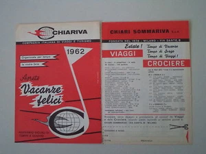 advertising Pubblicità 1962 CHIARIVA CHIARI SOMMARIVA - Imagen 1 de 1