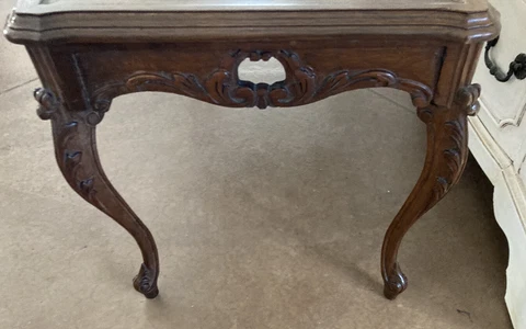 Early 1900s  Mirrored Coffee Table Cover