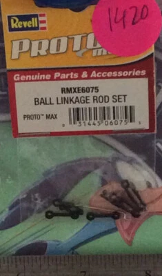 Revell RMXE6075 Ball Linkage Rod Set Proto Max OrignalNewOldStock🇺🇸USA Shippe - Image 1 of 2