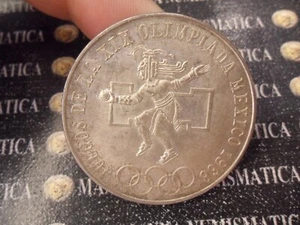 MESSICO MEXICO 25 PESOS 1968 COD. MESSICO-44 - Picture 1 of 6
