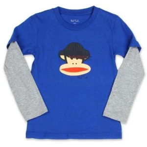Patineta Paul Frank Boys L/S Azul Julius Top Talla 5 6 $28 - Imagen 1 de 1