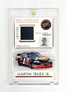 2007 Press Pass Martin Truex Jr NASCAR RACE USED FIRESUIT 🔥 PATCH #/160 MINT - Picture 1 of 2