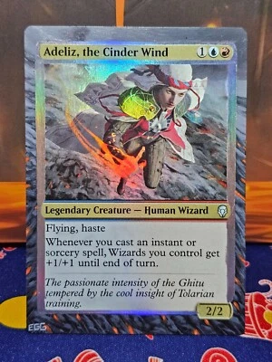 Adeliz, the Cinder Wind Foil - MTG Handpainted Alter by EGG - Image 1 of 3