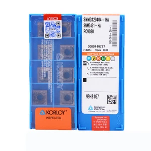 A●KORLOY SNMG120404-HA PC9030 Carbide Inserts CNC TOOL  - Bild 1 von 4