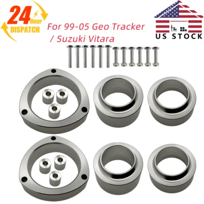 Kit de elevación espaciador de bobina de billet Geo Tracker 2" EE. UU. para Suzuki Vitara/99-05 Foto 1 de 4