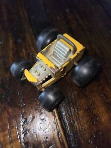 Vintage Buddy L Roadster Pressed Steel Toy Car Hot Rod Dune Buggy - YELLOW