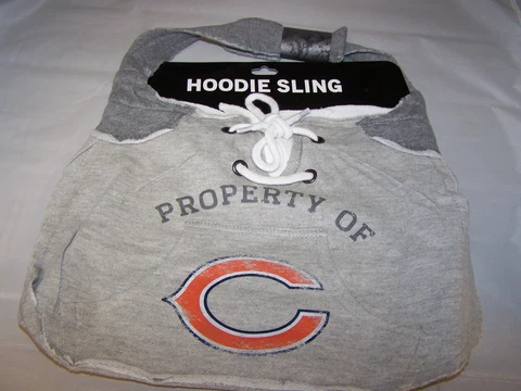Chicago Bears NFL Team Hoodie Sling Tailgate Tote Bag Purse Carry-all Cool! Cover