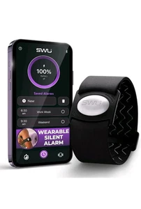 Silent Wake Up SWU Wearable Silent Alarm Vibrating Heavy Sleepers. BRAND NEW - Picture 1 of 5