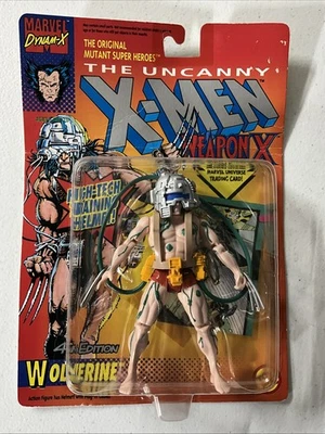 Weapon X Wolverine 4th Edition The Uncanny X-Men Toy Biz 1992 Figure Vintage  - Image 1 of 4