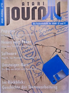 ATARI JOURNAL - AUSGABE: 6/92 (HEIM VERLAG - MAGAZIN) #1DE - Bild 1 von 6